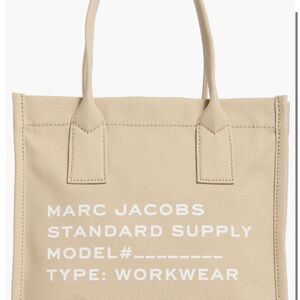 Marc Jacobs Large Tan Workwear Tote